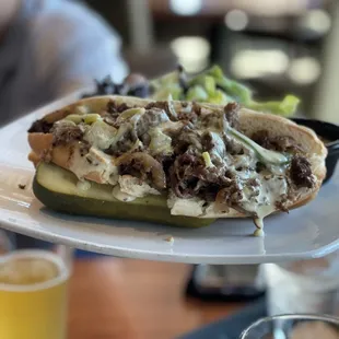 Philly Cheese Steak - IG: @nelson_eats