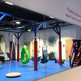 "Finally a place where you never have to say I'm sorry."