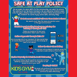 Our New Safe at Play Policy