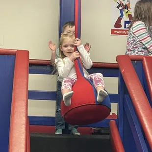 The zip line is another favorite!