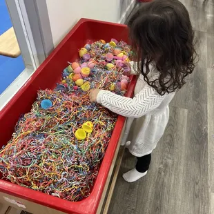 Easter Sensory bin