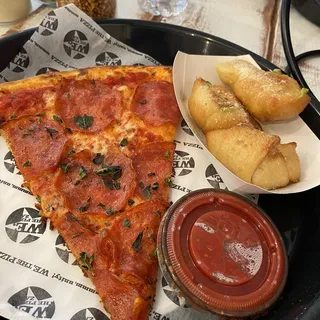 Double Pepperoni Slice