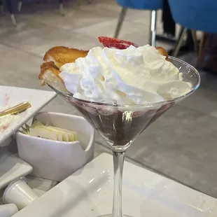 Complimentary Birthday dessert