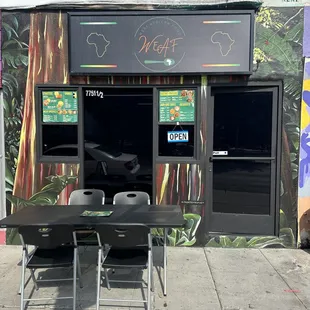 Weaf restaurant from the outside