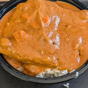 Peanut butter soup with chicken