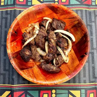 Chukuya, Grilled seasoned beef with onions