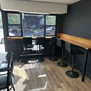 inside of the restaurant