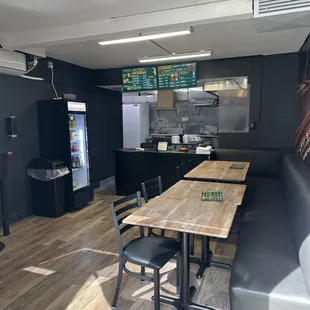 inside of the restaurant