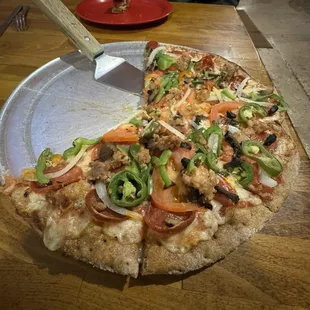 The business with jalapeño and poblano peppers