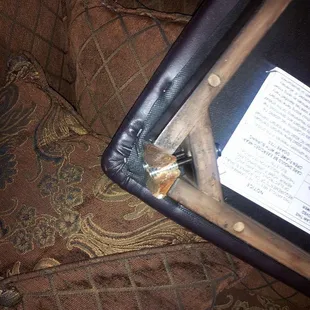 Chair broke after sitting on it a few minutes