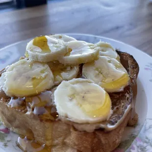 Peanut Butter, Honey &amp; Banana Toast