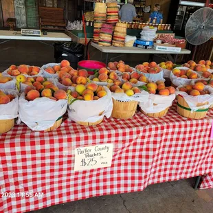 Pricey peaches.