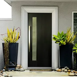 Mid-Century Modern Entry Door by Plastpro