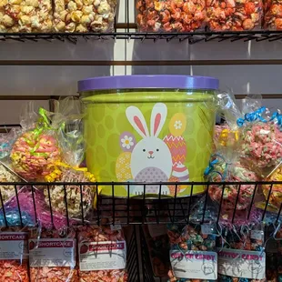 The Peep Corn Balls are rolling in.