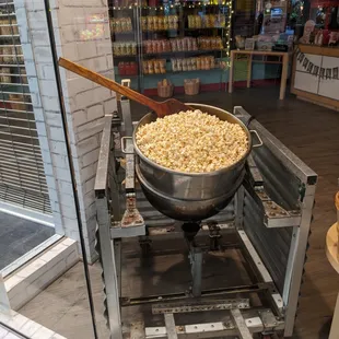 Our original hand built kettle, now retired