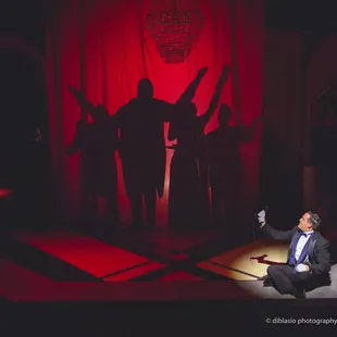 From Weathervane Playhouse's production of "A Comedy of Tenors" 2017 Photo by Chad DiBlasio