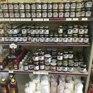 Jams &amp; Jellies from Amish Country.. Honey..Butters