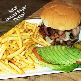 Bacon Avocado Burger