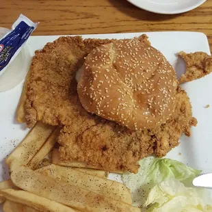 HUGE and delicious pork tenderloin