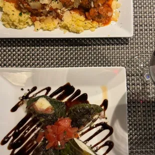 Mozzarella Grille &amp; Meatballs