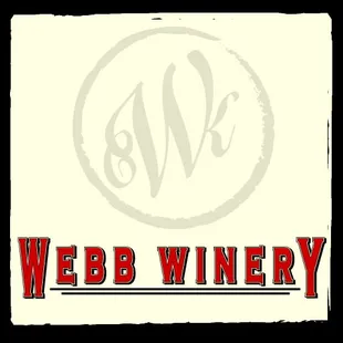 the logo for webb winery