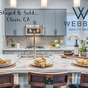 Another staged and quickly sold home in Clovis.