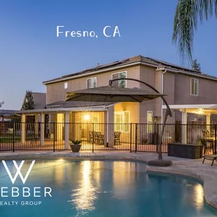 Another gorgeous twilight shoot so you can visualize a California evening by the pool, and with all of the outdoor-living extras!