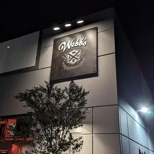 outside