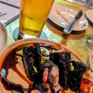Pork belly musubi