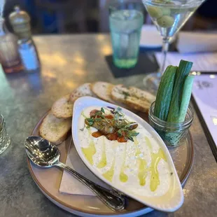 Whipped Feta & Ricotta