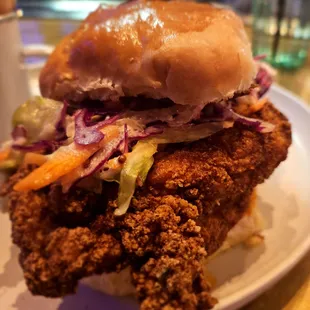 Hot Chicken Sandwich