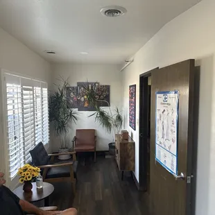 The waiting room