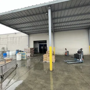 Pick up area