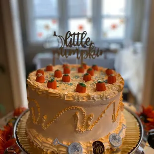 Our baby shower cake from Weber's