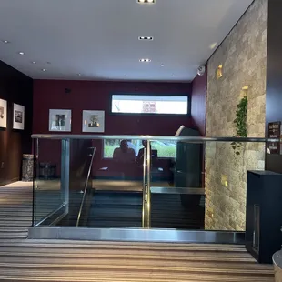 Waiting area near front entrance
