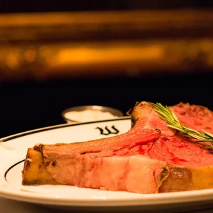a piece of steak on a plate