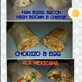 Breakfast Burritos Yumm