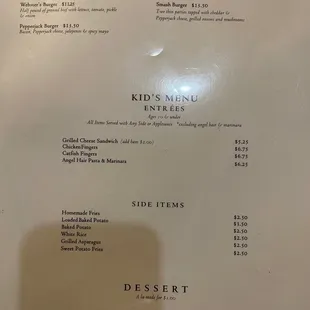 Menu pg 3