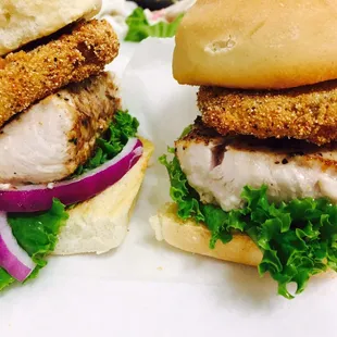 Mahi mahi sliders