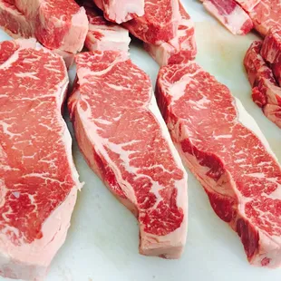 raw meat on a cutting board