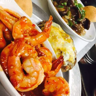 Sweet and spicy shrimp