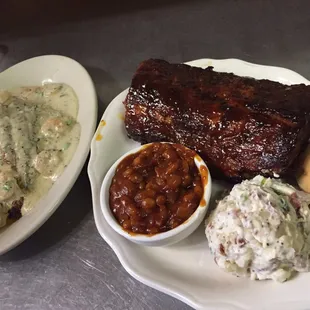Baby back ribs special
