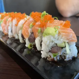 Fresh to def roll. It's fresh with shiso leaves