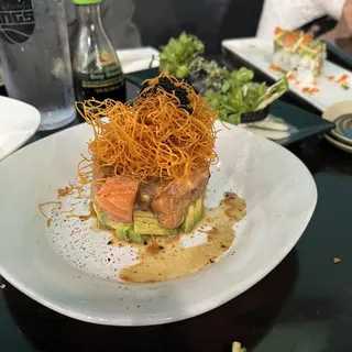 Salmon and Tuna Tartare