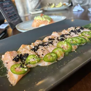 food, sushi and sashimi