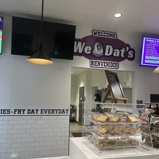 Inside of establishment- WE&apos;DATS