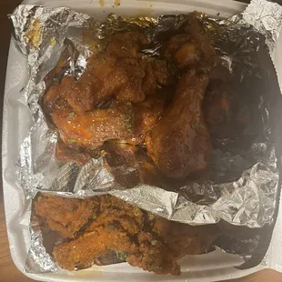 Wuzzam and mango habanero wings