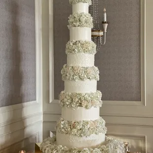 Very Tall Wedding Cake