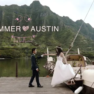 Kualoa Ranch Wedding, one of my favorites Venues on Oahu