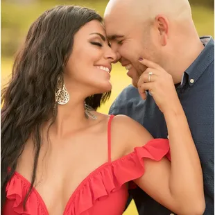 romantic El Paso Texas engagement session